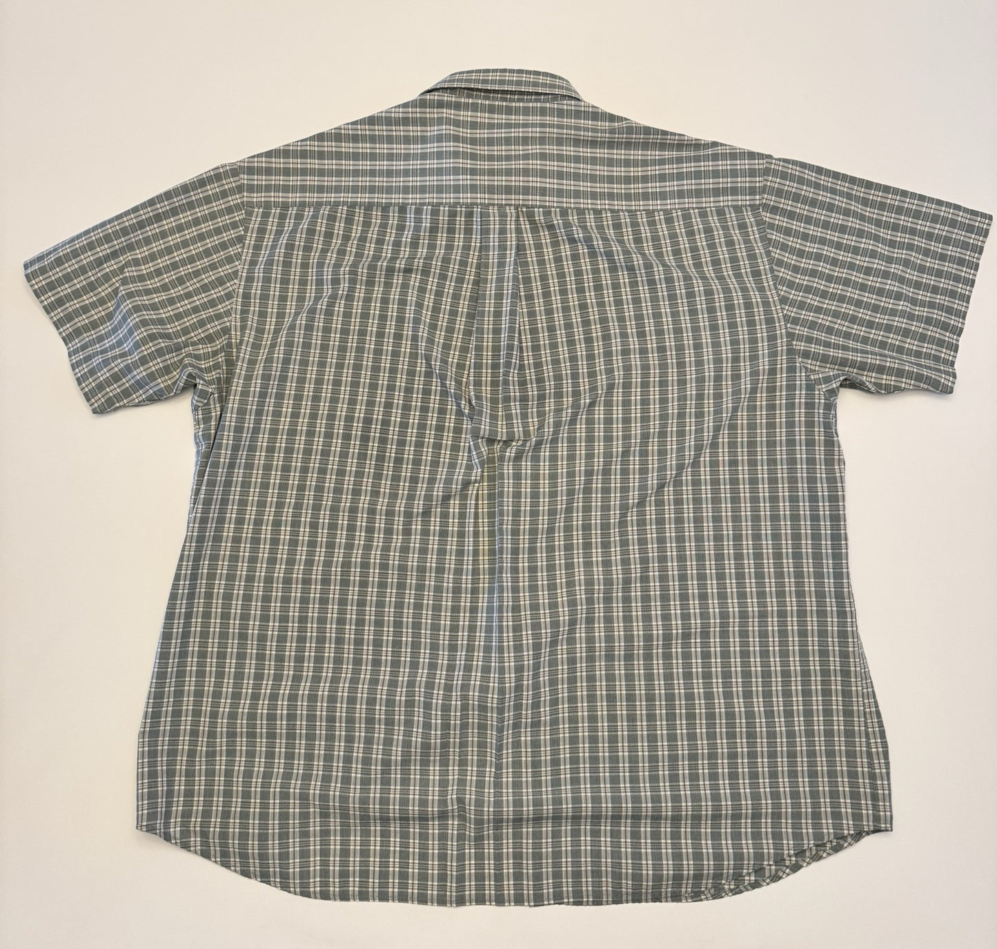 Arnold Palmer Mens Short Sleeve Button Up Golfing Casual Plaid