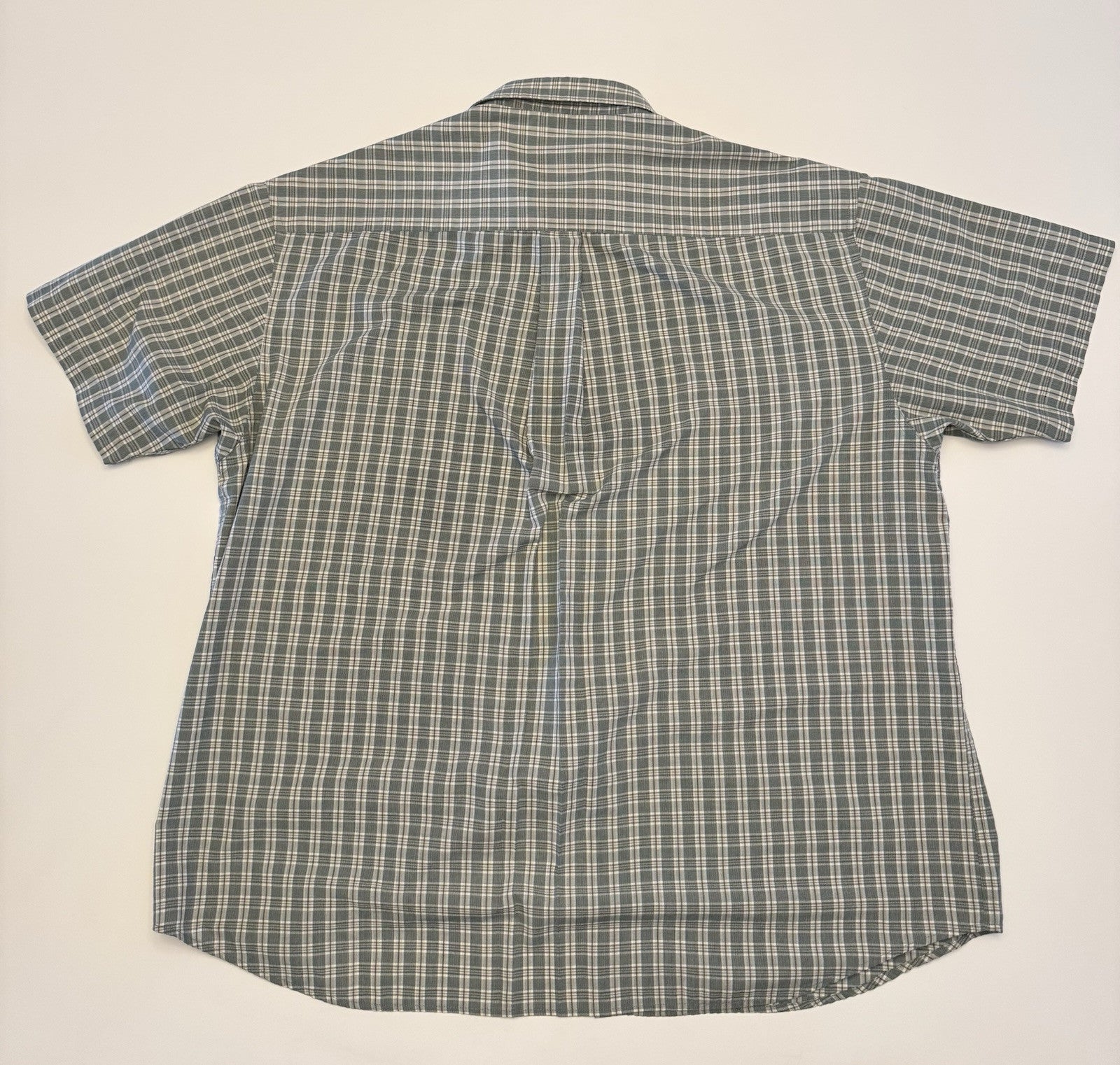 Arnold Palmer Mens Short Sleeve Button Up Golfing Casual Plaid