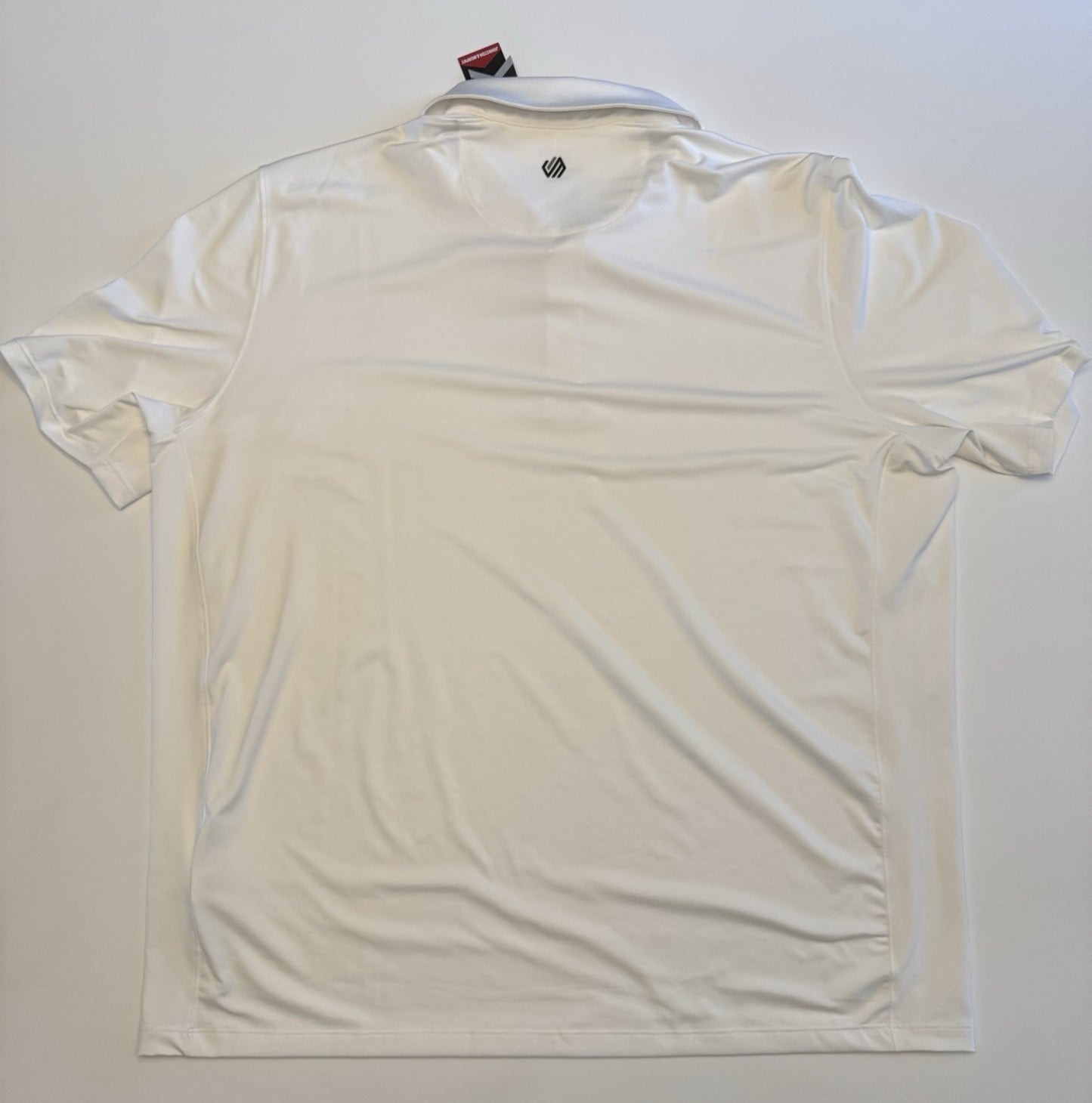 Johnston & Murphy Polo mens XXL Golf Performance White XC4 New