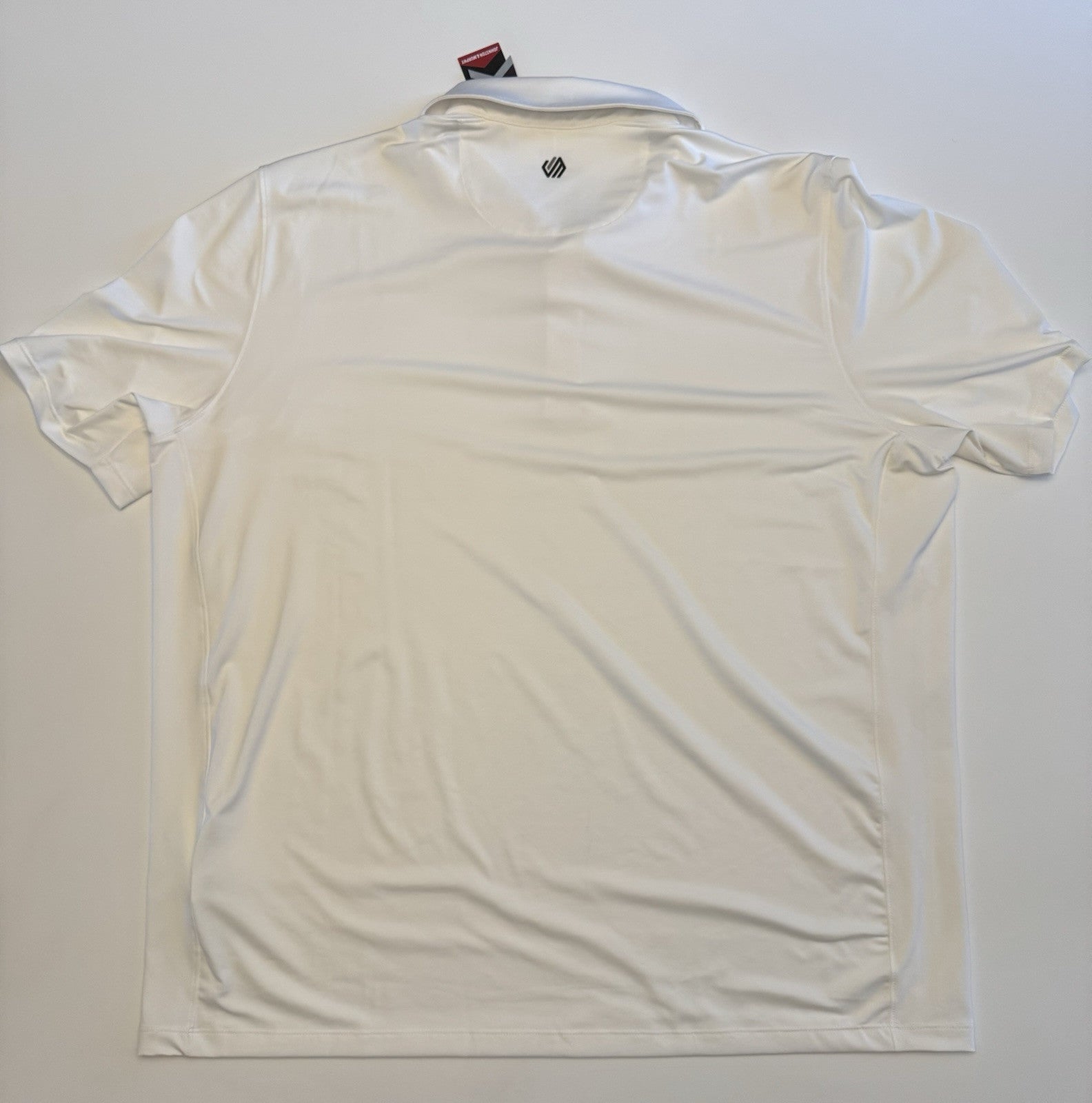 Johnston & Murphy Polo mens XXL Golf Performance White XC4 New