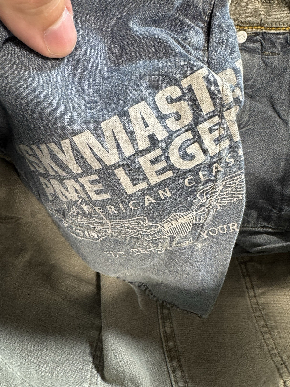 PME LEGEND Jeans 32x32 Gray Classic Straight Has Dirty Knees Men’s