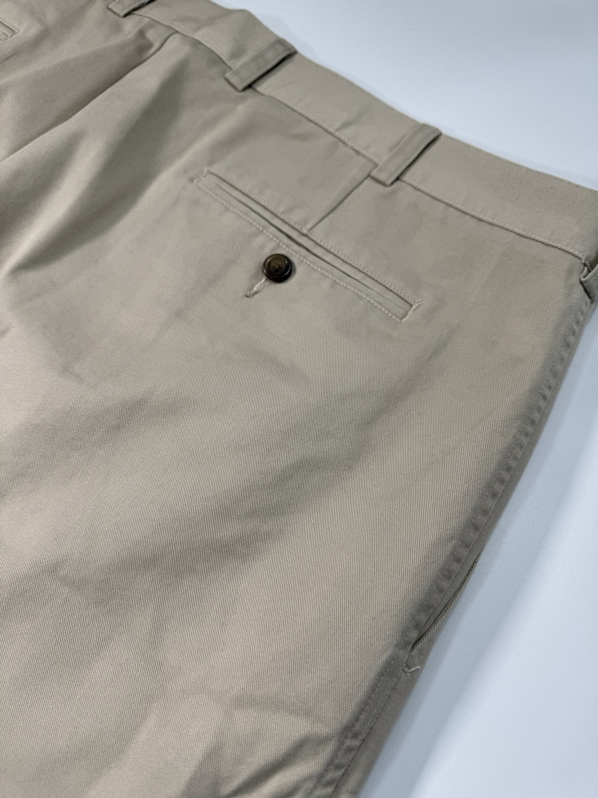 Nordstrom Smartcare Men’s Wrinkle Free Dress Pants 44x30 Khaki Brown NWT