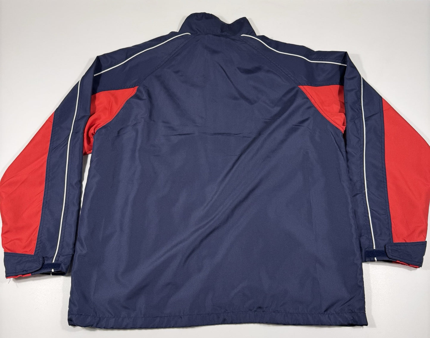 Texas Rangers Genuine Merchandise Full Zip Jacket Men’s Large Blue Red MLB