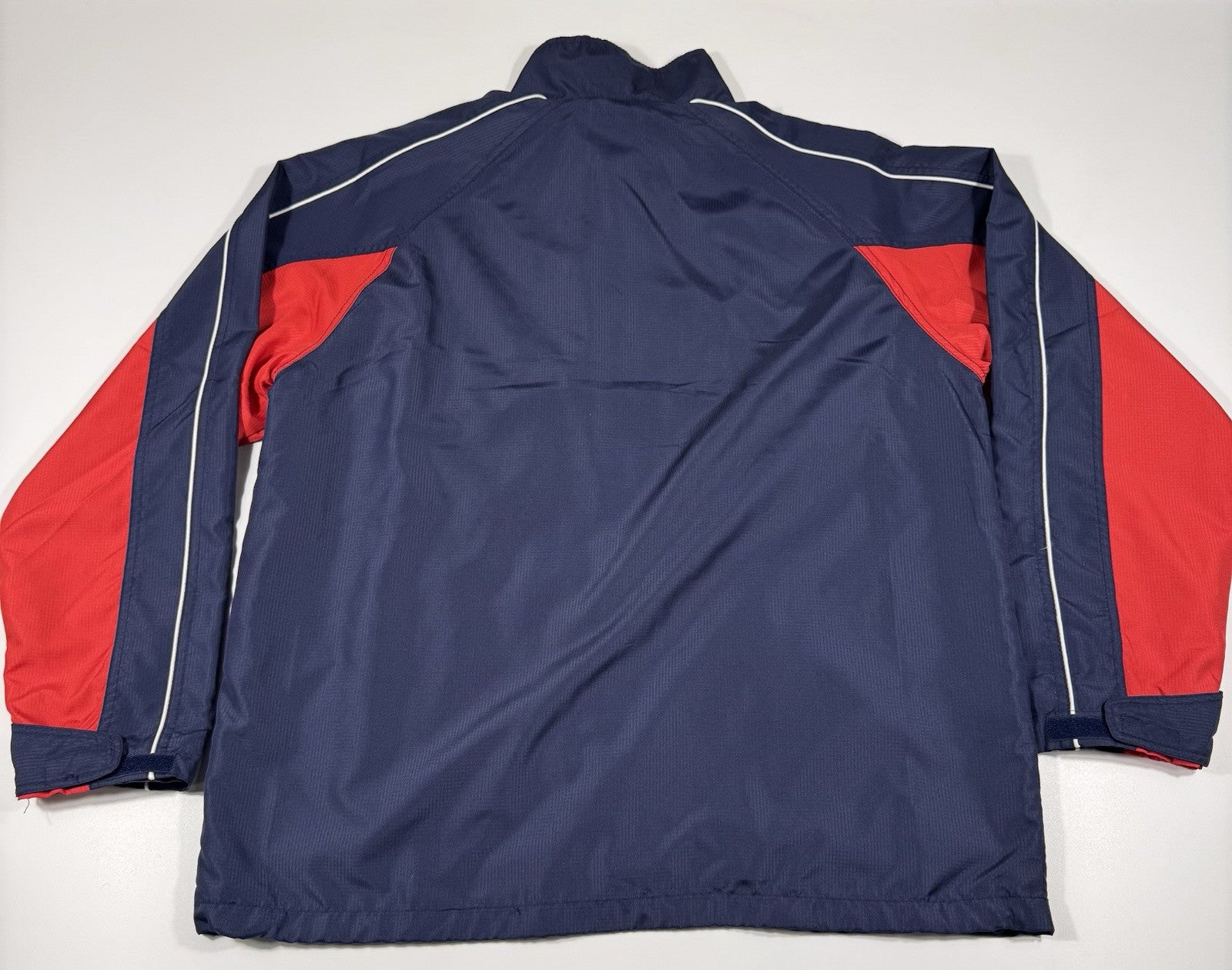 Texas Rangers Genuine Merchandise Full Zip Jacket Men’s Large Blue Red MLB