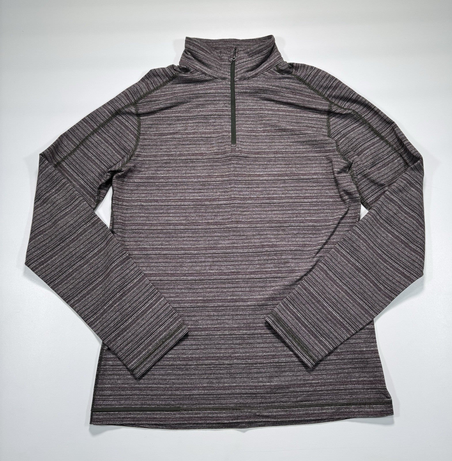 LULULEMON Athletica Asymmetrical 1/4 ZIP Pullover Performance mens Size M