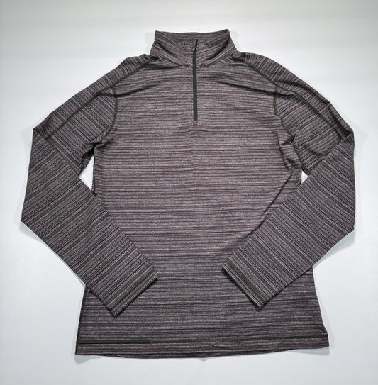 LULULEMON Athletica Asymmetrical 1/4 ZIP Pullover Performance mens Size M