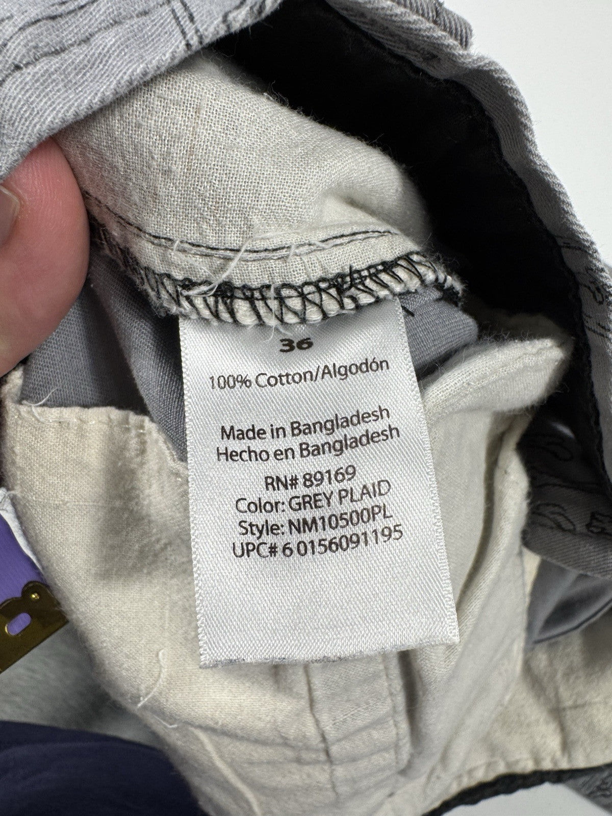 no boundaries Khaki Cargo Shorts Size 36 Bone Pattern Cotton