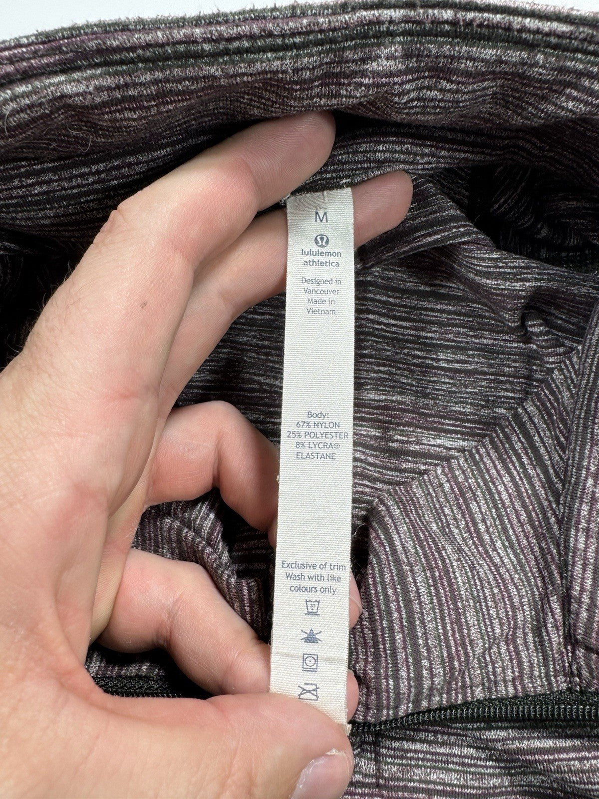 LULULEMON Athletica Asymmetrical 1/4 ZIP Pullover Performance mens Size M