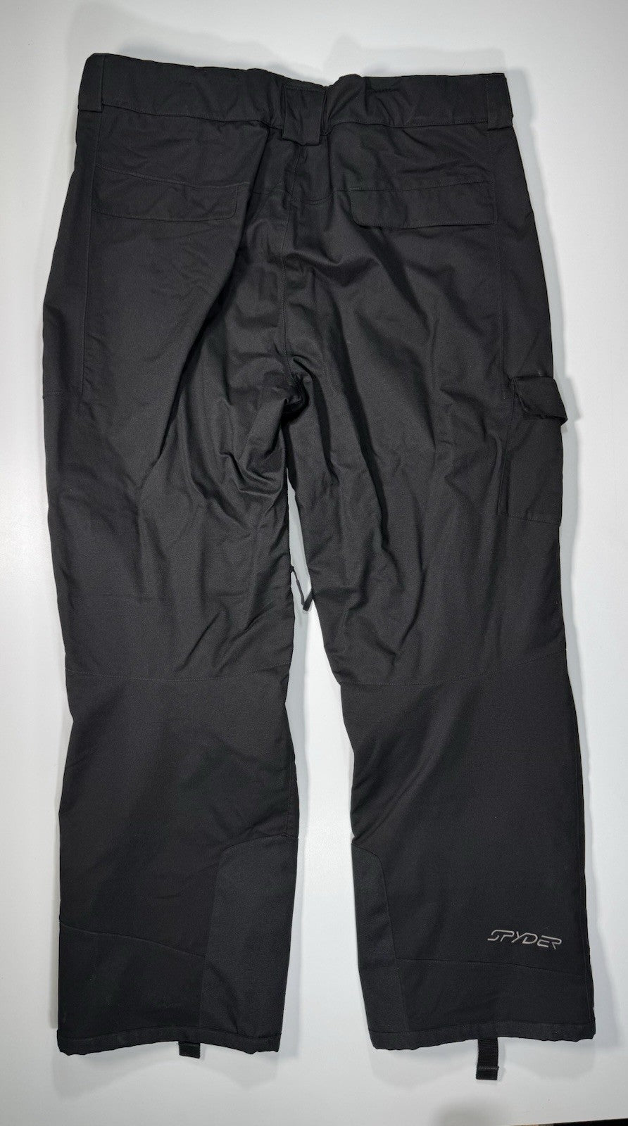 SPYDER Men Snow Ski Snowboarding Pants Size 56 2XL Black Thinsulate Insulation