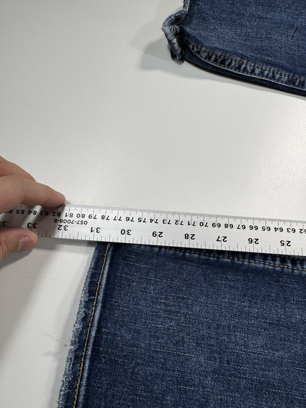 Silver Jeans Zac Men’s 38 x 32 Blue Relaxed Fit Straight Leg